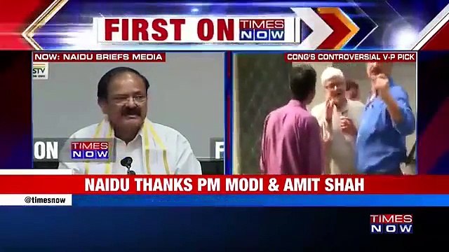 Vice Presidential Polls: Venkaiah Naidu Says He Doesn't Belong To Any Party Now