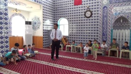 Kur'an Kursunda Havuz Keyfi