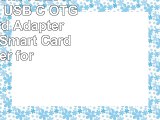 New Macbook Pro 2017 TypeC HUB USB C OTG  TF  SD Card Adapter EASTWILD Smart Card