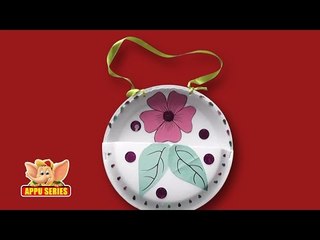 How to make a Flower Basket - Arts & Crafts