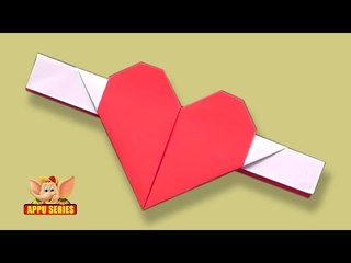 Origami - Fun and Simple Heart with Wings