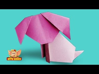 Origami - Make a Dog The Easy Way