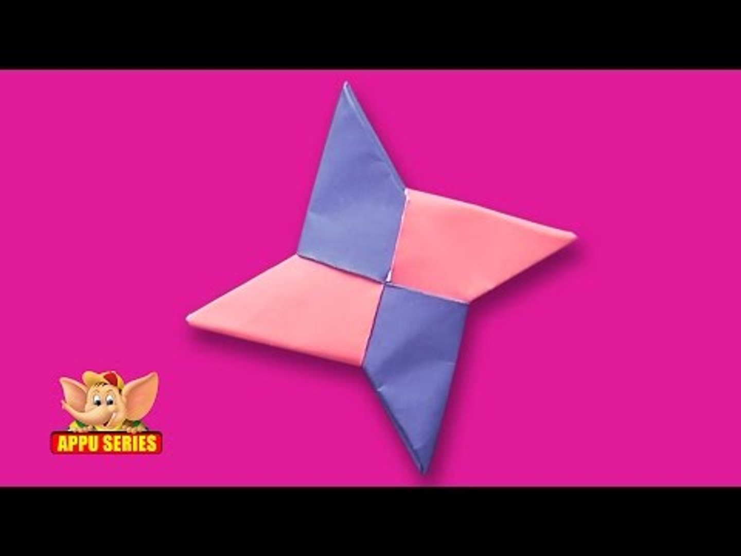 Origami How To Make A Ninja Star