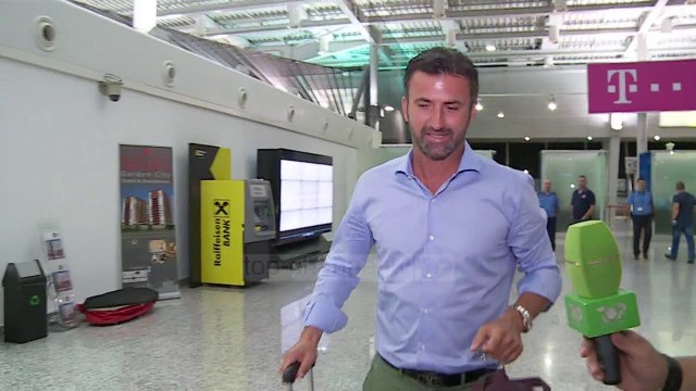 Trajneri i kombëtares mbërrin në tokën shqiptare: Jam i lumtur - Top Channel Albania - News - Lajme