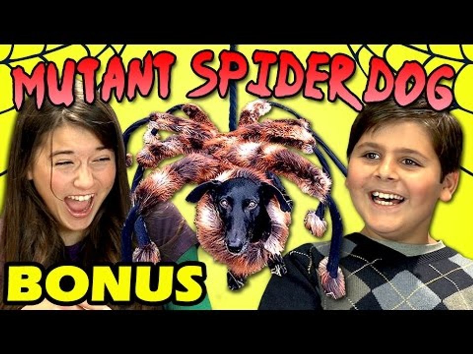 KIDS REACT TO MUTANT SPIDER DOG (Bonus #120)