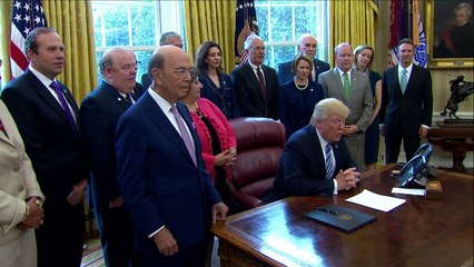 US: A look at Donald Trump's first 6 months as president