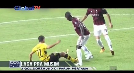 AC Milan Tumbang Lawan Dortmund di International Champions Cup 2017