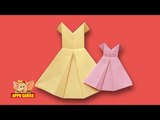 Origami - How to make a Pretty Dress