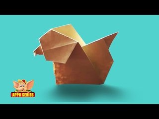 Origami - How to Make a Barking Dog
