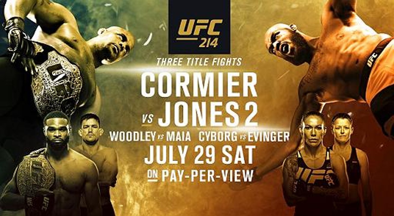 UFC 214: Three Title Fights