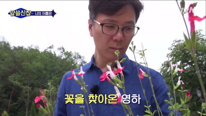 꽃, 너의 이름은? '이름 알아가기'에 푹 빠진 김영하