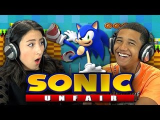 SONIC UNFAIR (Teens React: Gaming)