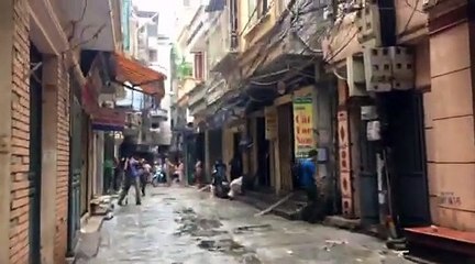 Cháy cửa hàng tạp hóa Hà Nội 19/7