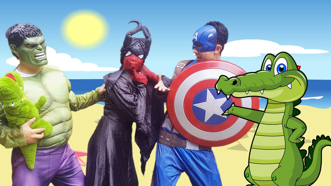 Superheroes BECOME Princess! Spiderman combat GIANT CROCODILE w/ Joker | Funny Superhero IRL Video