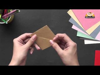 Origami - Let's learn to make a Simple Boat (HD)