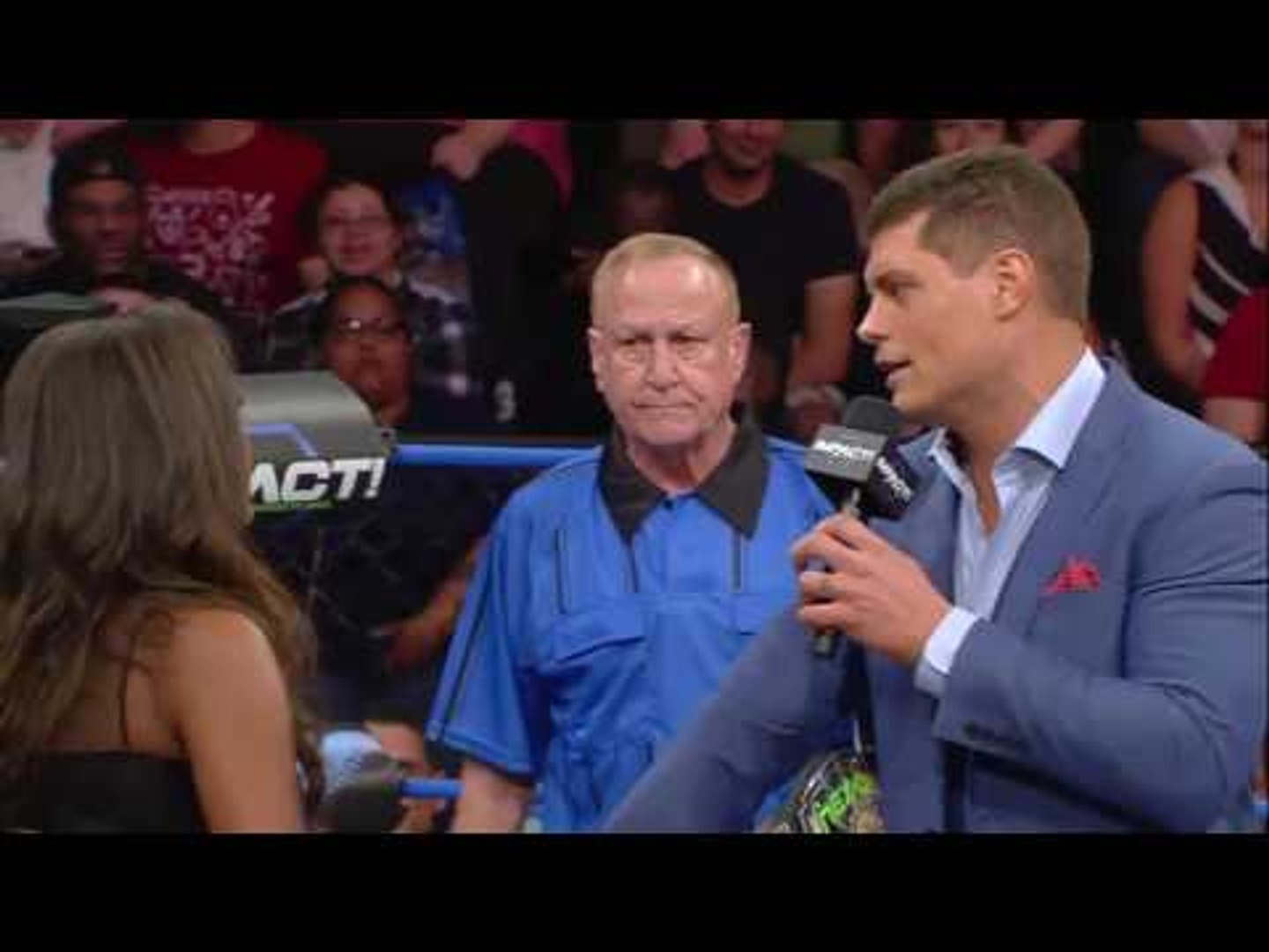 ⁣Cody Tells Brandi Rhodes She Will Not Compete | IMPACT March 16th, 2017