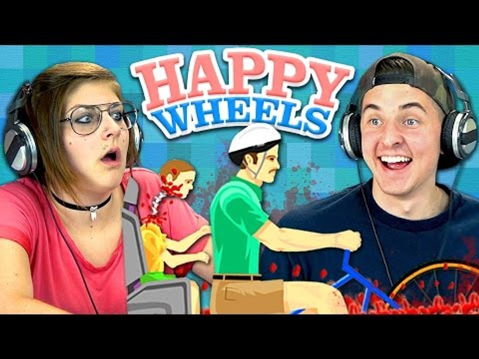 HAPPY WHEELS #1 (Teens React: Gaming)
