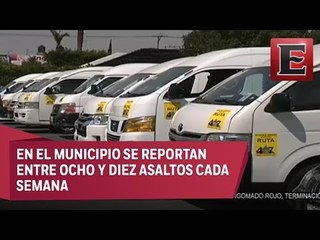Alistan botón de pánico en transporte público en Nezahualcóyotl