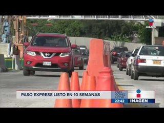 La reparación del Paso Express de Cuernavaca tardará 10 semanas | Noticias con Ciro Gómez Leyva