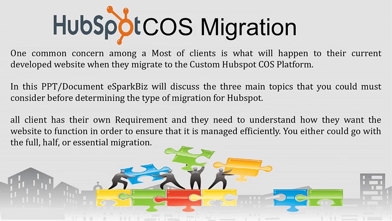 Hubspot COS Migration Process | Custom-Hubspot-COS-Development
