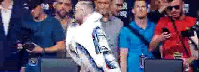 Gregor v Mayweather on Brooklyn World tour 2017