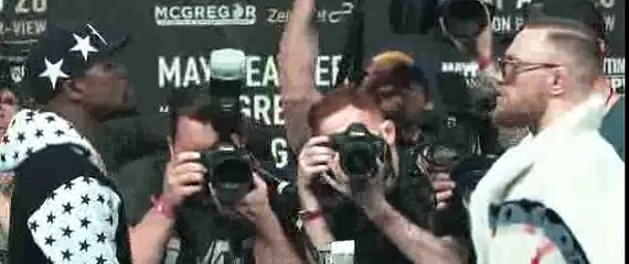 Repeating the NY Presser Mayweather and Gregor