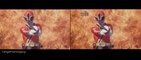 PR Samurai Red Ranger First Appearance Split Screen (PR and Sentai version)