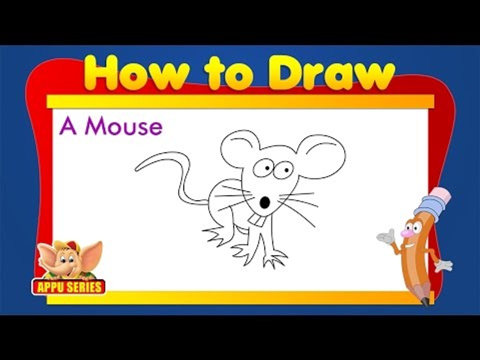 Learn to Draw Animals - Mouse