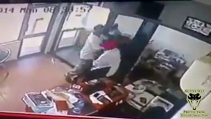 Armed Robbers Pick the Wrong Shop to Rob   Active Self Protection