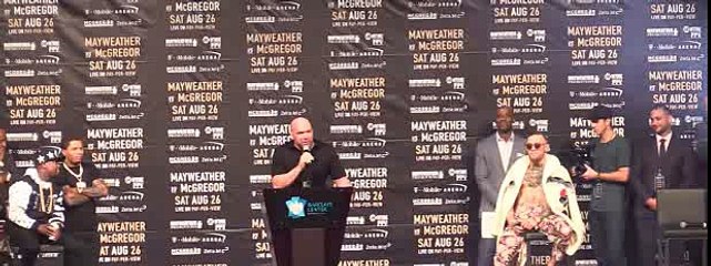 New York World Tour Remarks - Mayweather vs McGregor fight in August