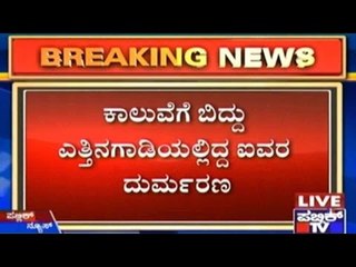 Vijayapura: Bullock Cart Falls Into Canal, Five Drown