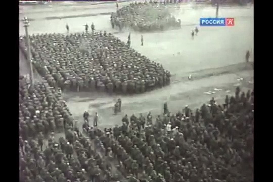 Конвоирование военнопленных немцев через Москву 17 июля 1944