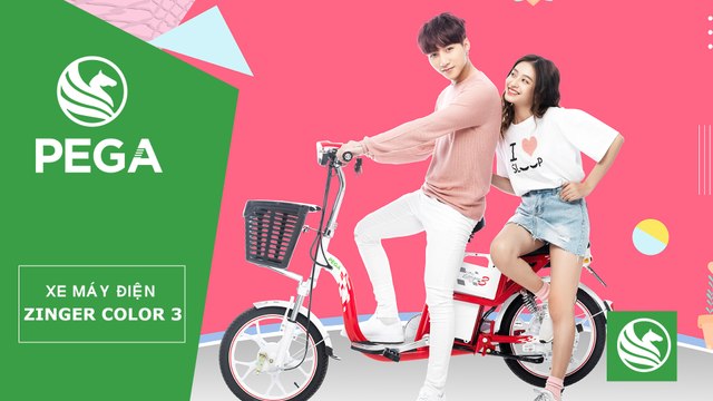 Xe đạp điện PEGA HKbike Ziger Clor3 - Tuyệt đỉnh công nghệ sắc màu