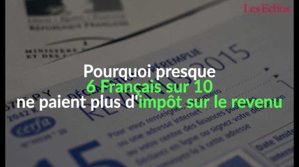 Pourquoi près de 6 Français sur 10 ne paient plus d'impôt sur le revenu