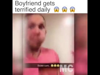 Prank , Boyfriend gets terrified every day