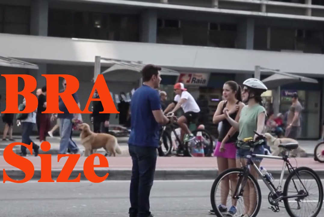 DAVID MAFRA ASKING ABOUT BRA SIZE FUNNY PRANK 2