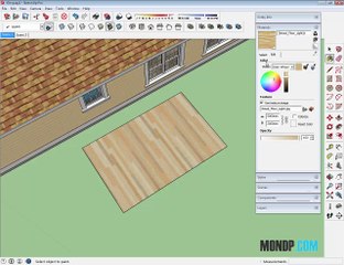 Sketchup Cơ Bản - Phần 5 - Vật Liệu, Kích Thước, Ghi chú.