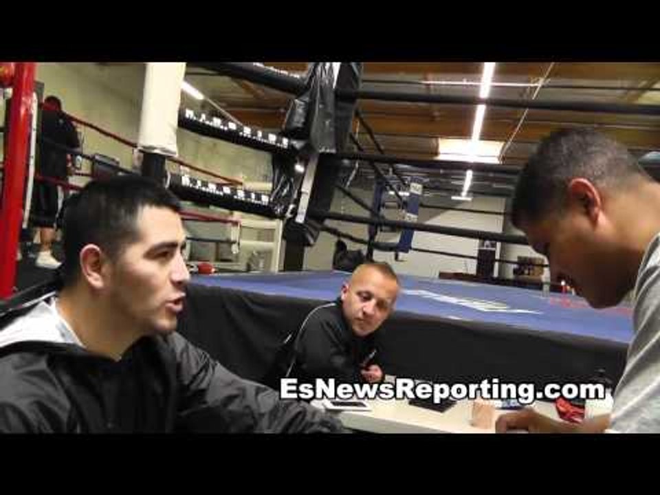Rios Talks Gamboa