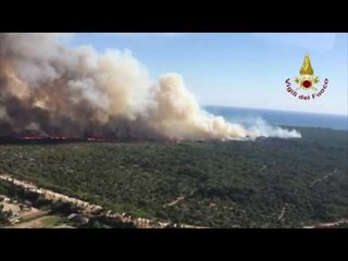 Man Arrested for Arson After Wildfire in Historic Park Near Rome