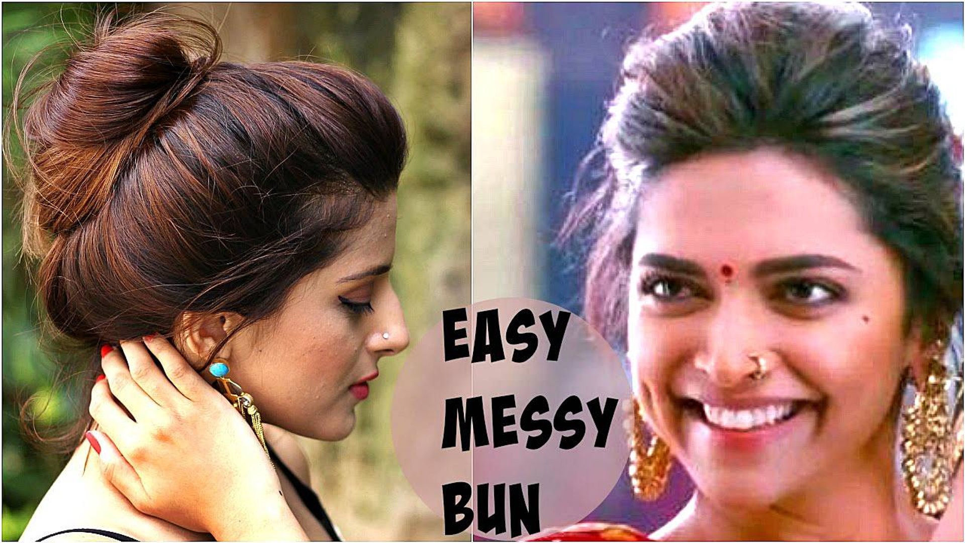 Easy Hairstyle Tutorial Everyday Messy Bun