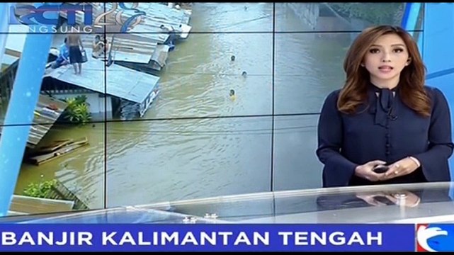 Banjir Kalimantan Tengah, Aktivitas Warga Lumpuh