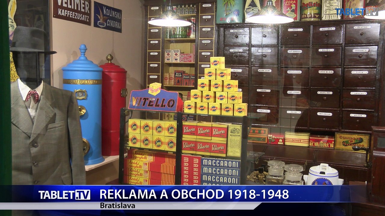 V Bratislave je zaujímavá výstava. Reklama zo začiatku 20. storočia