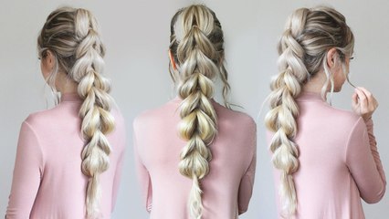 Easy Hairstyle Tutorial Pull Through Braid