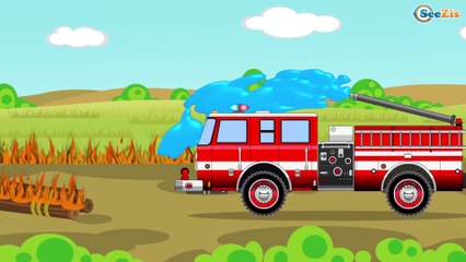 Cartoons for children - The Truck & The Excavator - Construction Trucks New Animation for Kids