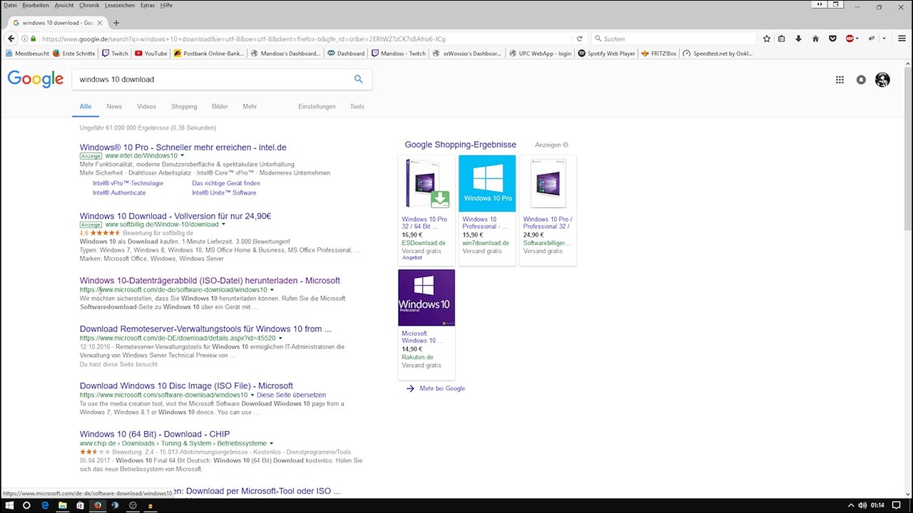 Tutorial ★ Bootfähigen Windows 10 USB Stick erstellen
