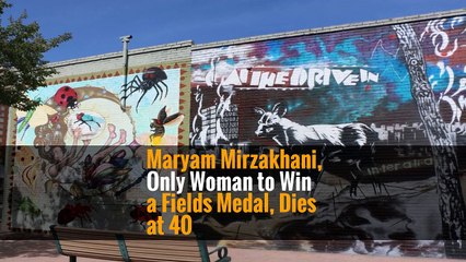 Maryam Mirzakhani, Only Woman to Win a Fields Medal, Dies at 40