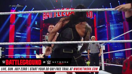 WWE World Heavyweight Title Fatal 4 - Way Match - WWE Battleground 2014