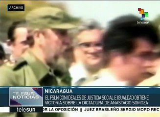 Nicaragua celebra el 38 aniversario de la Revolución Sandinista