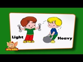 Flashcards for children  - Opposites