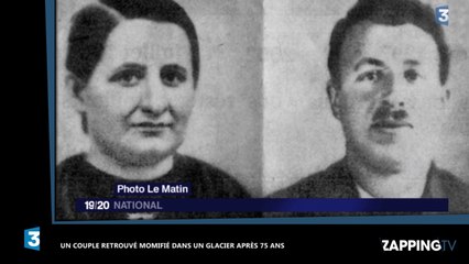 Disparu depuis 75 ans, un couple est retrouvé momifié dans un glacier (vidéo)
